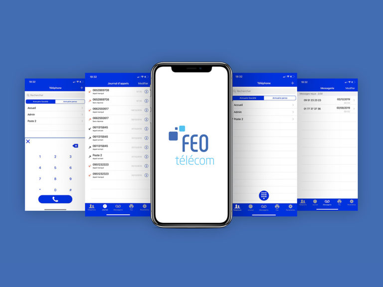 L'application mobile Feo Telecom